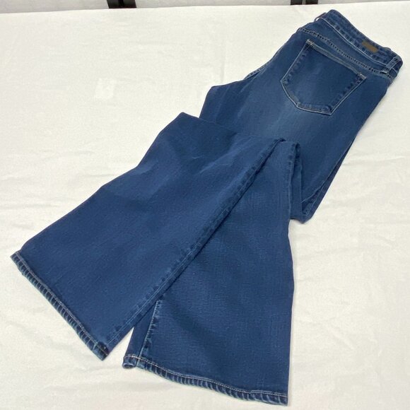 High Rise Karen Baby Bootcut Faded Denim Jeans Medium Wash Kut from the Kloth 14 - Picture 10 of 13